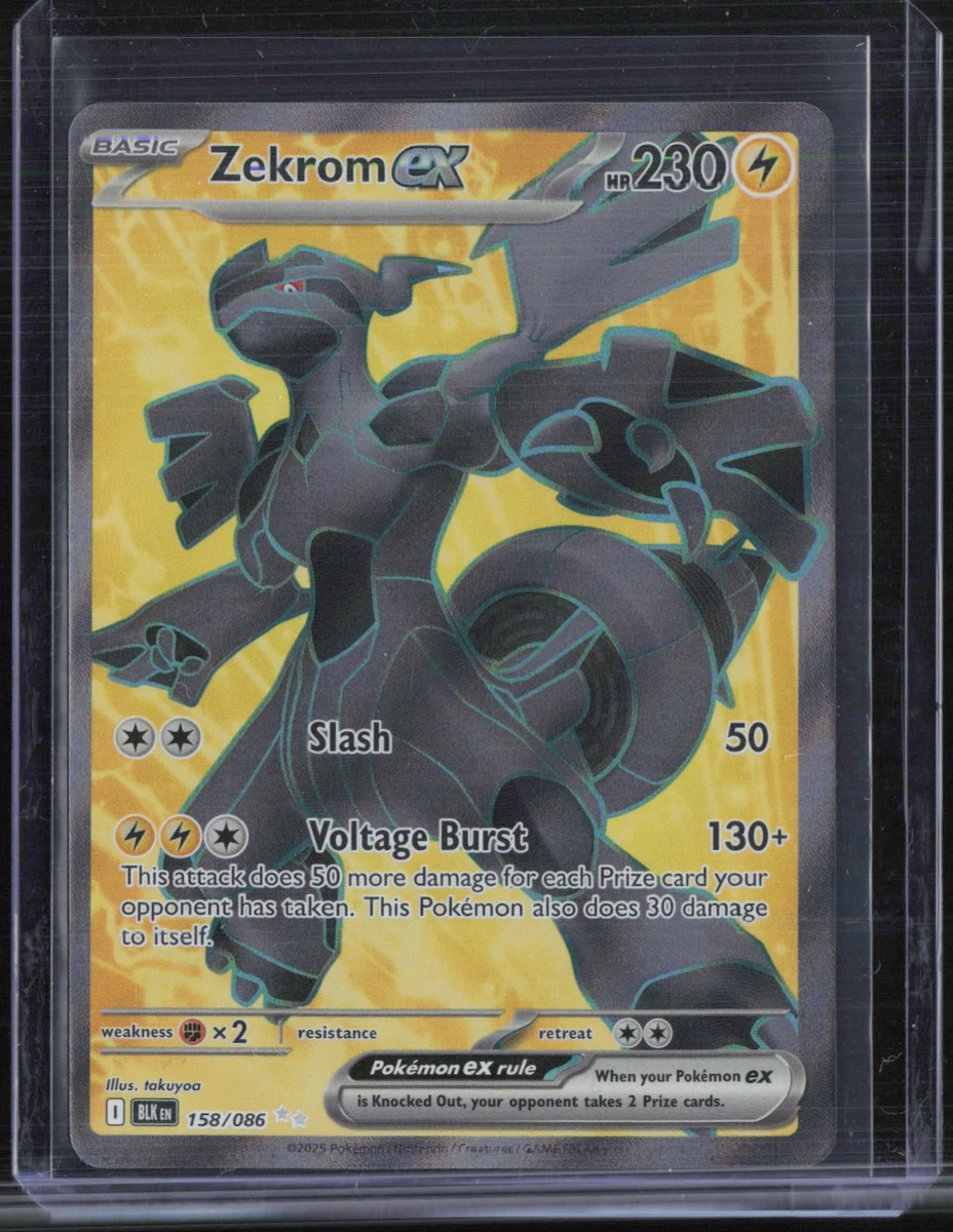 Zekrom Ex Pokémon TCG Cards for sale | eBay
