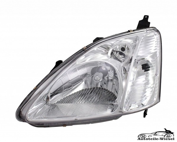 Front Scheinwerfer Links Vorne FüR Honda Civic 7 Hatchback Ctdi 1.4Is 00-05-image
