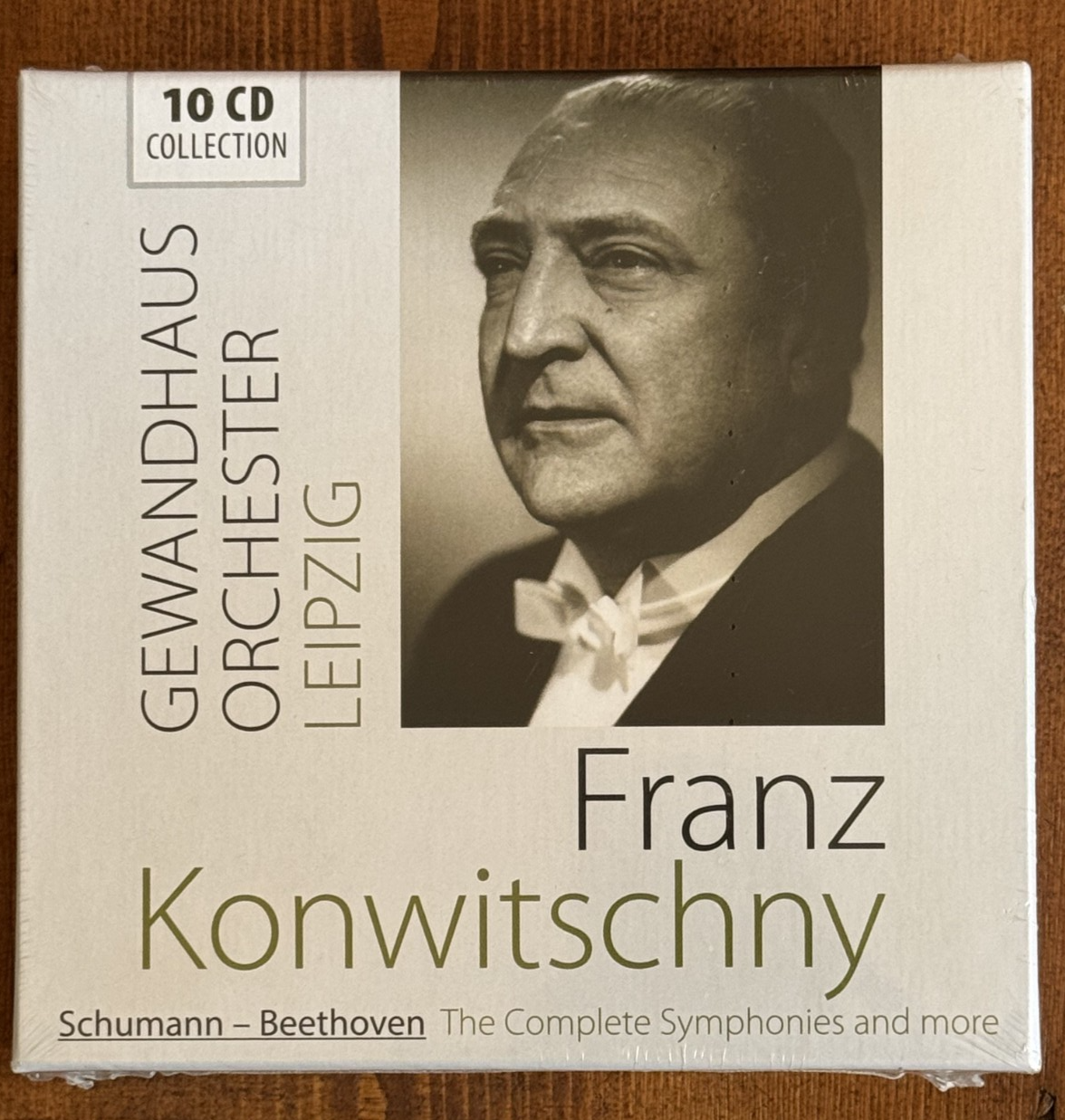 Schumann-Beethoven: the Complete Symphonies &more Franz Konwitschny 10CD Box NEW