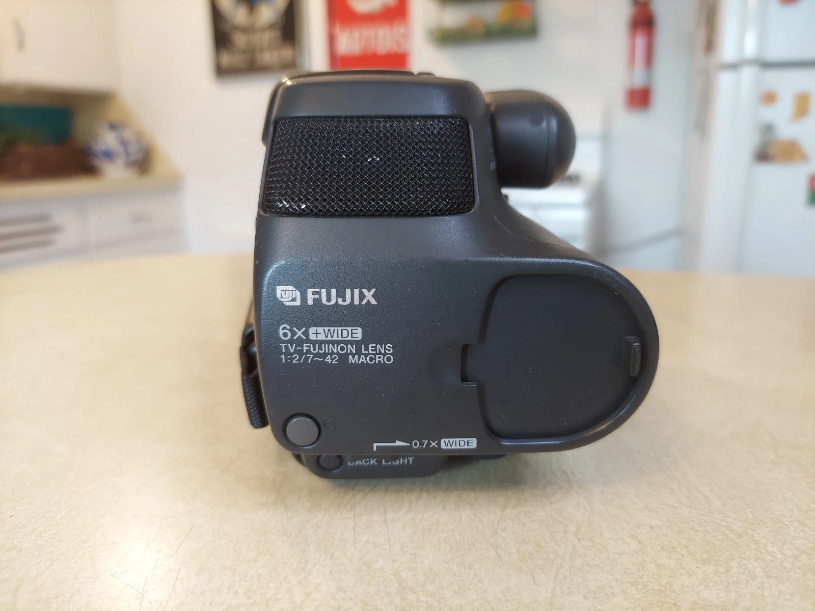 Fujix-8 Video Camera Recorder F60wide Power Source Battery Cords Remote image 9