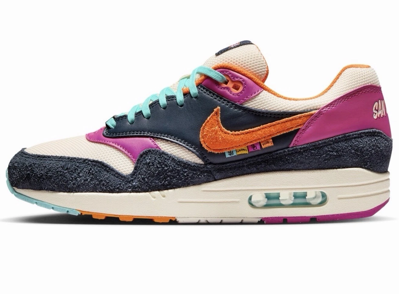 Men’s Size 11.5 - Nike Air Max 1 San Diego Padres - City Connect IN HAND - Fast