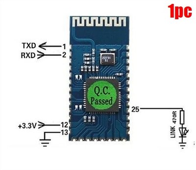 Bluetooth Module Cheapest V2.1 + EDR,3.3V Spp-Ca Power Supply Bluetooth Ic Ne nq