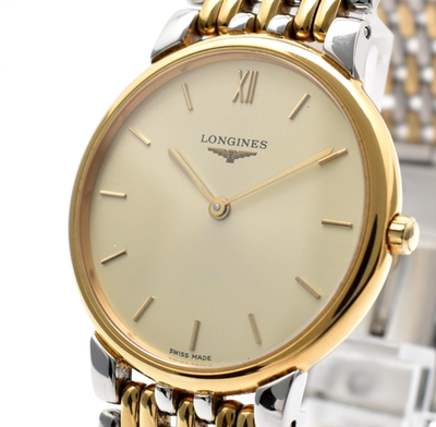 Vintage [N MINT] LONGINES Grande Classique L5.636.3 Gold 32mm 