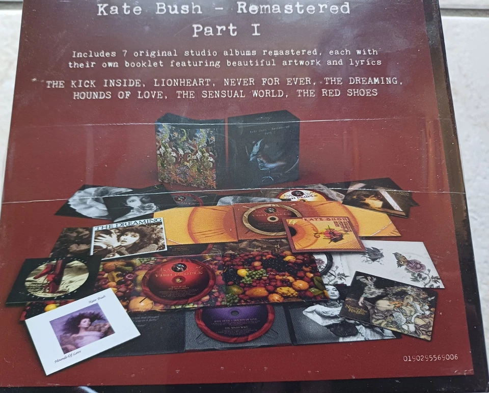 Kate Bush Remastered Pt.1 Box set 2018 seven cd albums still sealed - Image 4 of 4