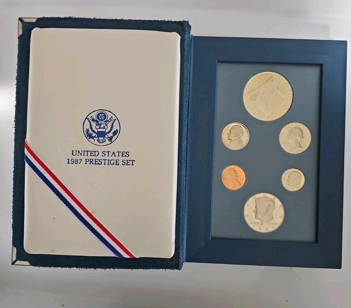 ２００周年記念 憲法制定 アメリカ合衆国 プレステージ プルーフセット プレステージ 200周年記念 憲法制定 アメリカ合衆国 １９８７ プルーフセット コレクション