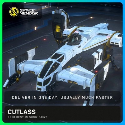 Star Citizen - Cutlass - 2950 Best in Show Paint - Space Vendor