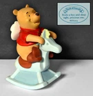 Disney's Pooh & Friends "Rock a Bye & Sleep Tight" Ceramic Figurine. 14cms Tall
