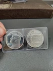 47th President Trump Round! 999 Fine Silver, Lot of 2! 2 oz of Silver!