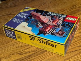 LEGO Space Police: SP-Striker (6781), complete, partial box, light system works