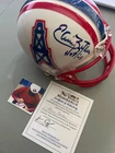 ELVIN BETHEA SIGNED HOUSTON OILERS MINI HELMET HOF 03 COA