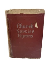 CHURCH SERVICE HYMNS Christian Hymn Book Rodeheaver Hall-Mack 1948 READ
