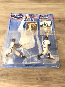 Hank Aaron & Jackie Robinson 1997 Starting Lineup Classic Doubles Action Figure | eBay