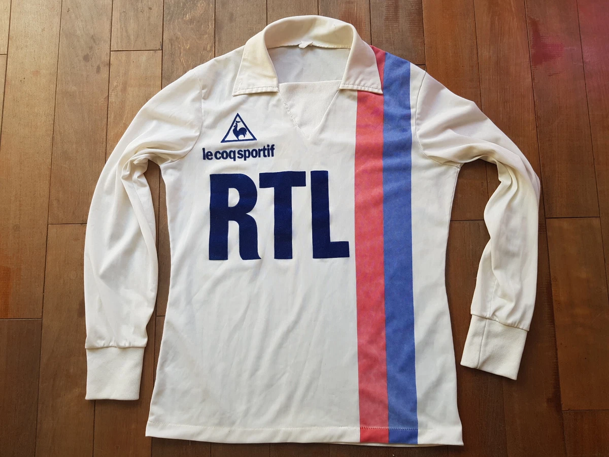 Maillot Entraînement Le Coq Sportif Années 90 - Taille L - Manches Longues - Multicolore