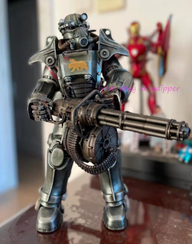 Perfect Threezero Fallout T-45 Ncr Salvaged Power Armor Christmas