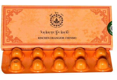 Precious Rinchen DRANGJOR RILNAG CHENMO Tibetan Herbal Pill Aphrodisiac Diarrhea