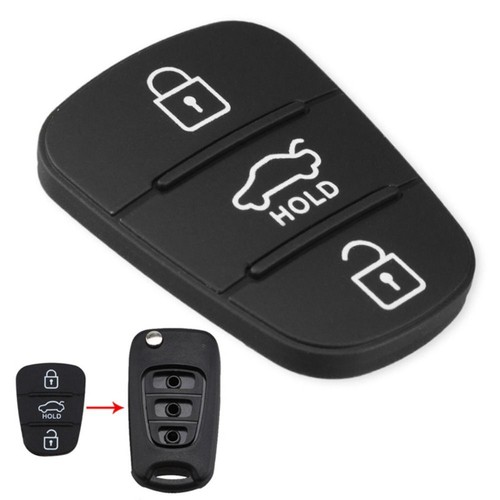 Case Cover Rubber Pad Key Shell Key Pad For Hyundai IX35 I30|For Kia K2 K5 Rio
