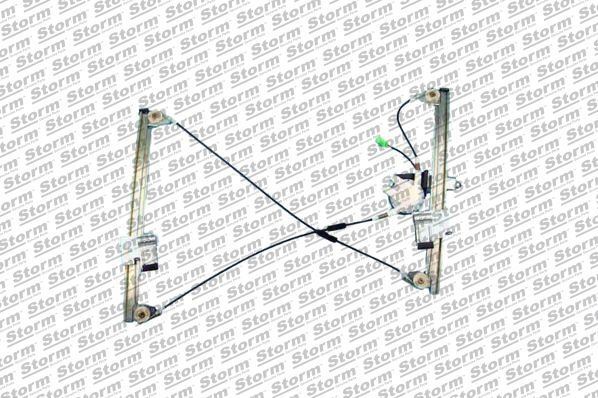 Lève-vitre avant droit pour VW Caddy II 1.9 SDI et 1.4 essence