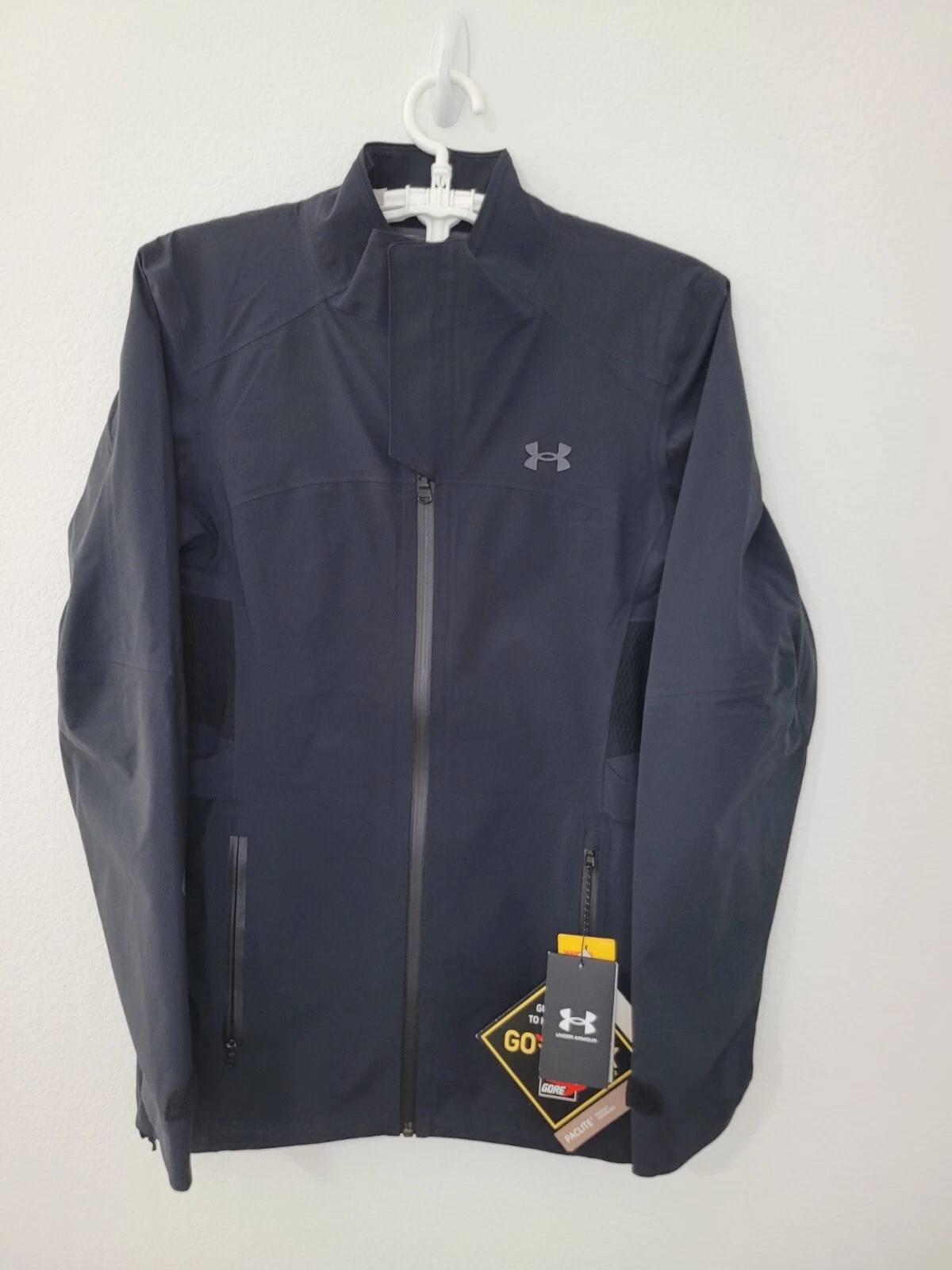 NWT Under Armour Gore Tex Mens XS Golf Storm Rain Jacket Coat 1355814
