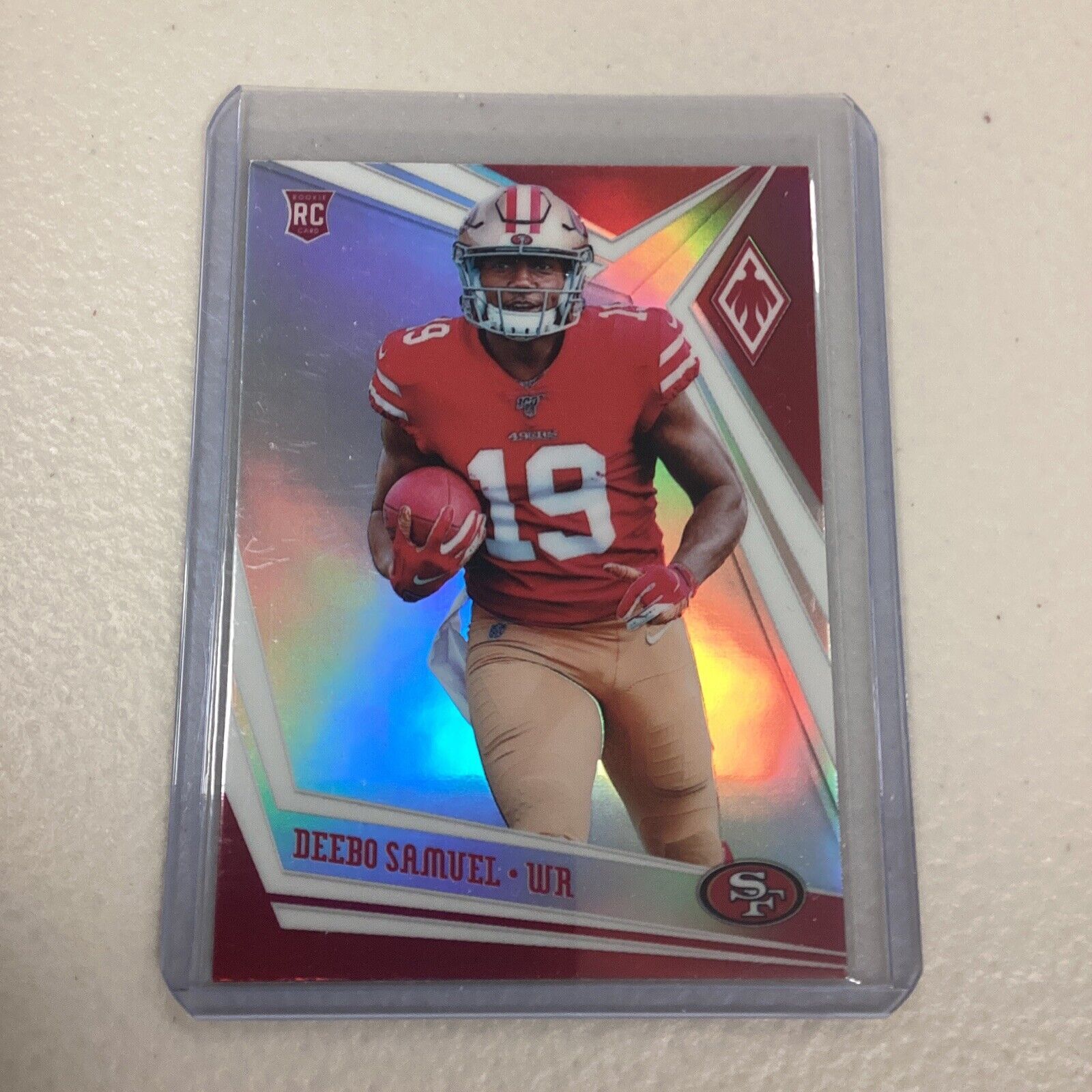 2019 Panini Phoenix Deebo Samuel Silver RC #113 San Francisco 49ers Rookie Card