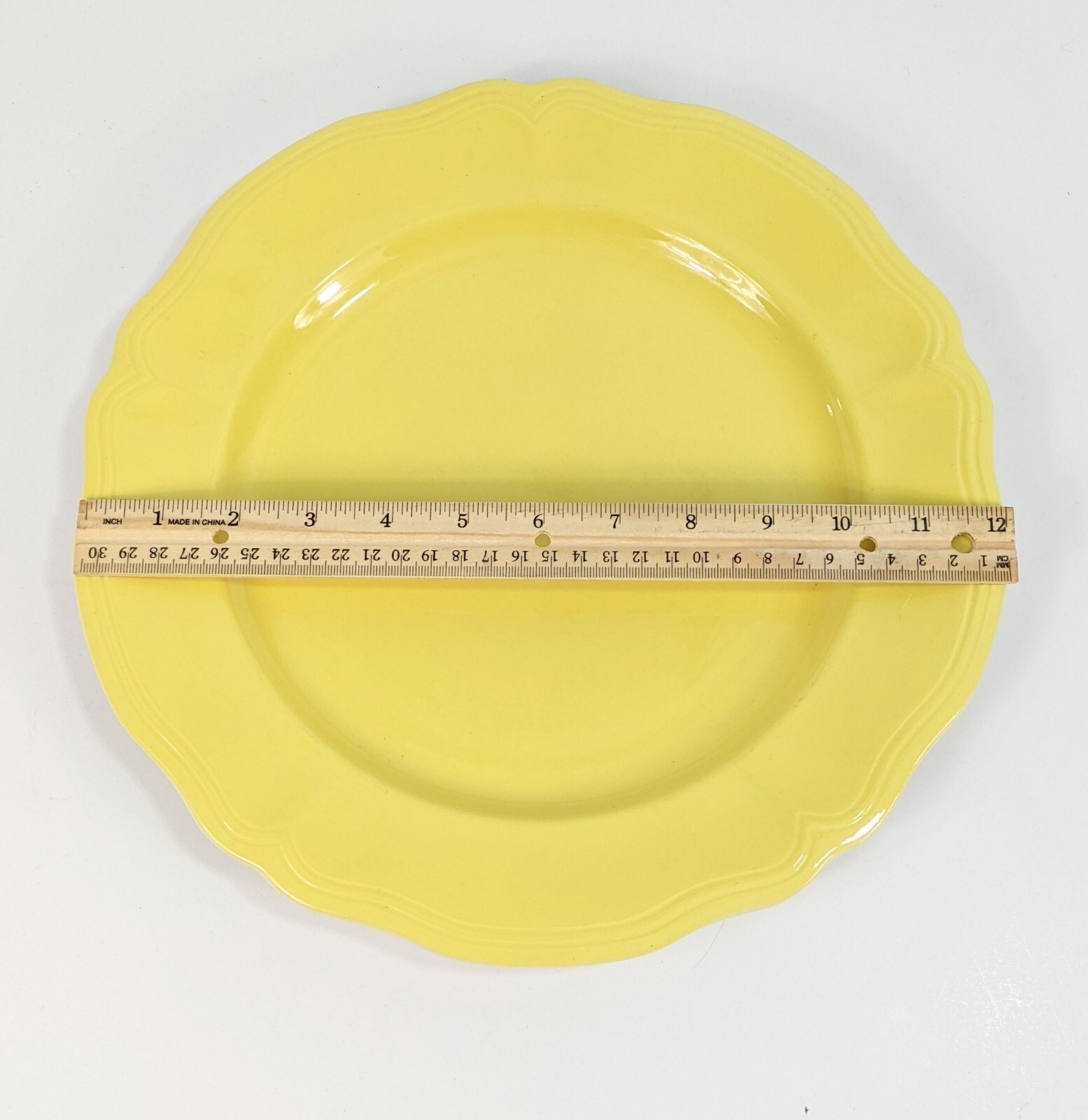 BUTTERCUP Federalist Ironstone YELLOW Japan Oven Dishwasher Safe 12