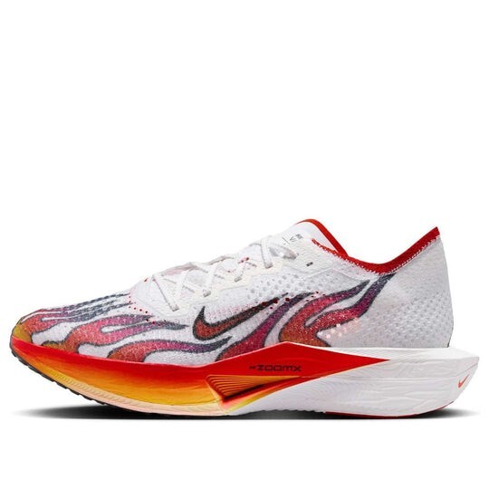 Men Size 11.5 Nike Vaporfly Next% 3 Running Shoes White Habanero Red