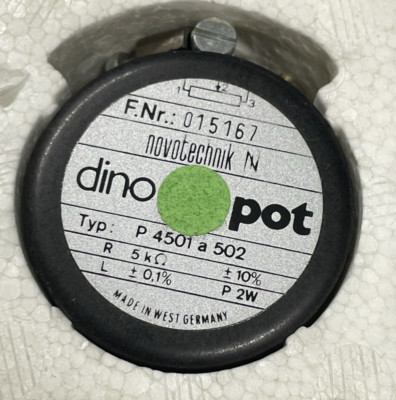 Novotechnik / Potentiometer / P 4501 a 502