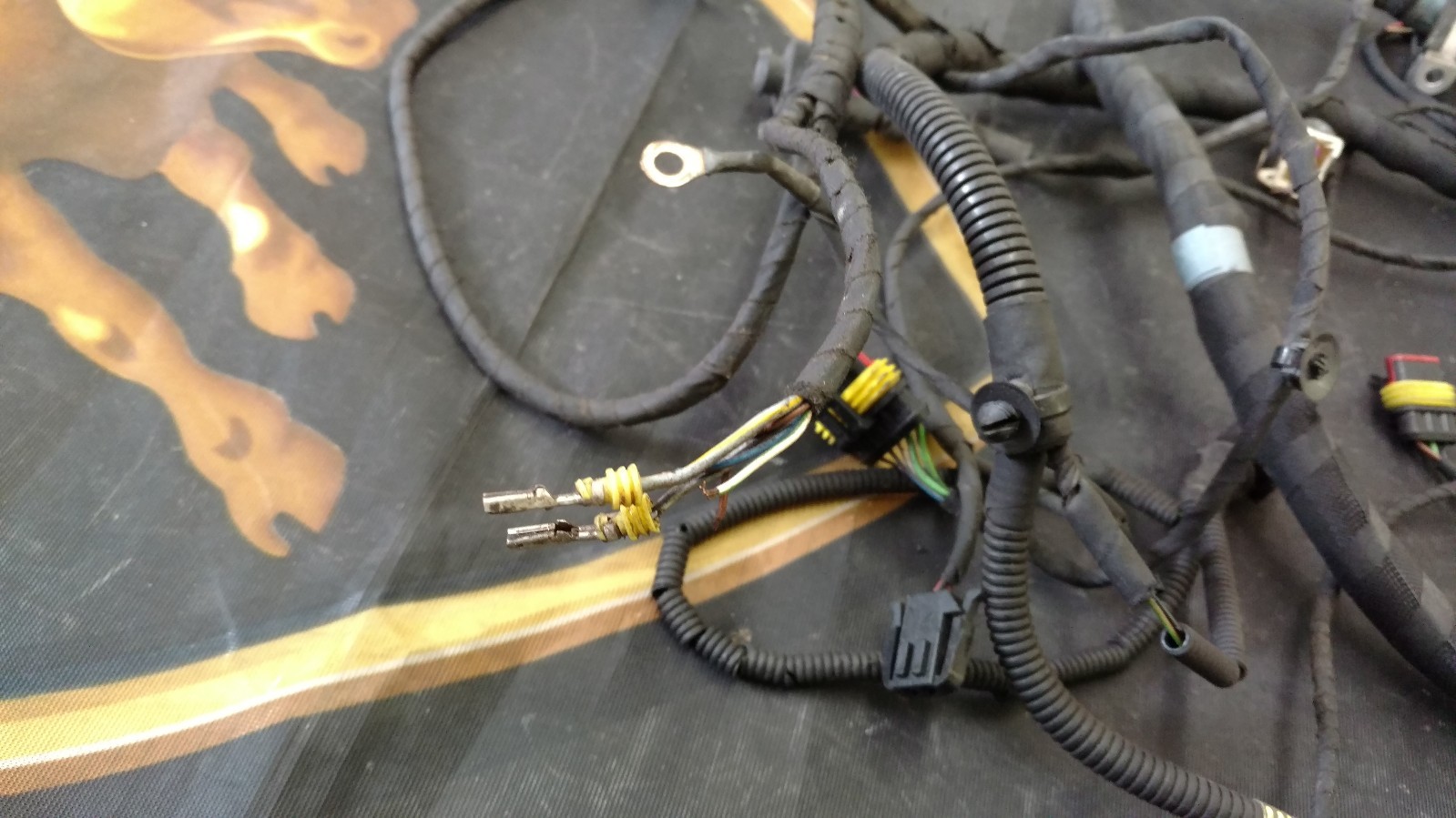 LAMBORGHINI MURCIELAGO REAR RIGHT WIRING HARNESS OEM 0061014386