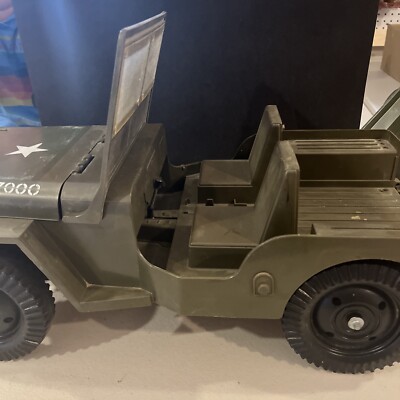 GI Joe Jeep Vintage 7000 with Trailer | eBay