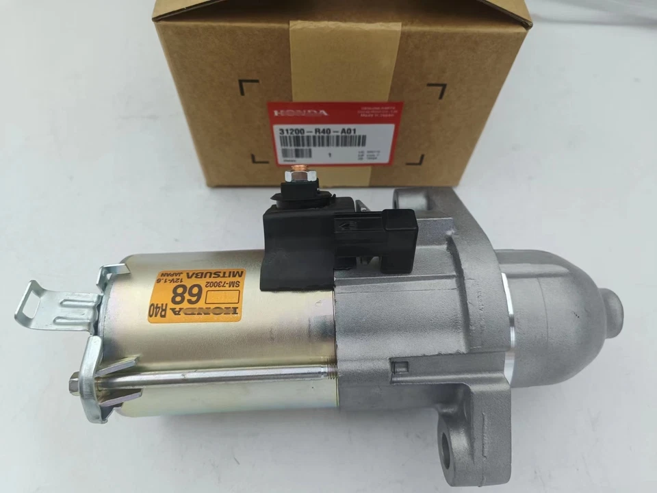 NEW Starter FOR 2007-11 HONDA CR-V Accord 2.4L 31200-R40-A01 31200-R40-A01RM USA - Image 2 of 4