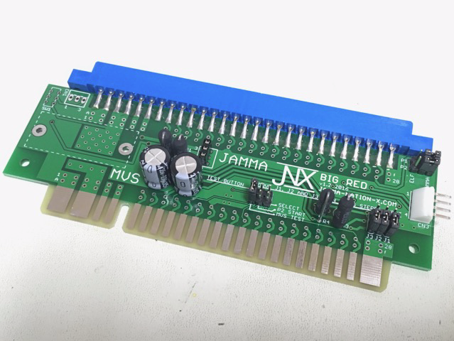 JAM出品 JNX Big Red Adapter Basic - JAMMA to MVS PCB converter NeoGeo Neo