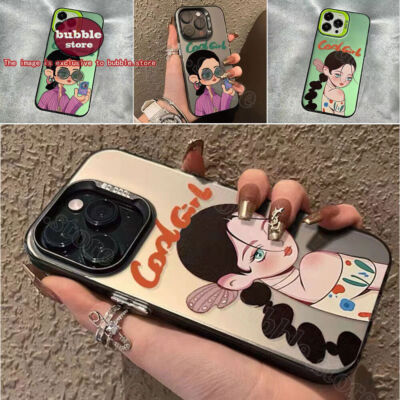 Funda protectora de lujo case Para iPhone 16 15 Pro Max 14 13 12 Pro Niña Cover
