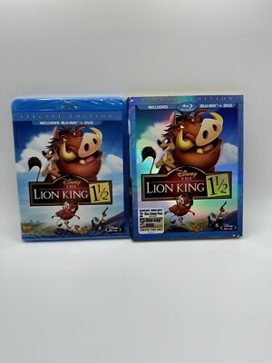 The Lion King 1 1/2 (Blu-ray/DVD, 2012, 2-Disc Set, Special