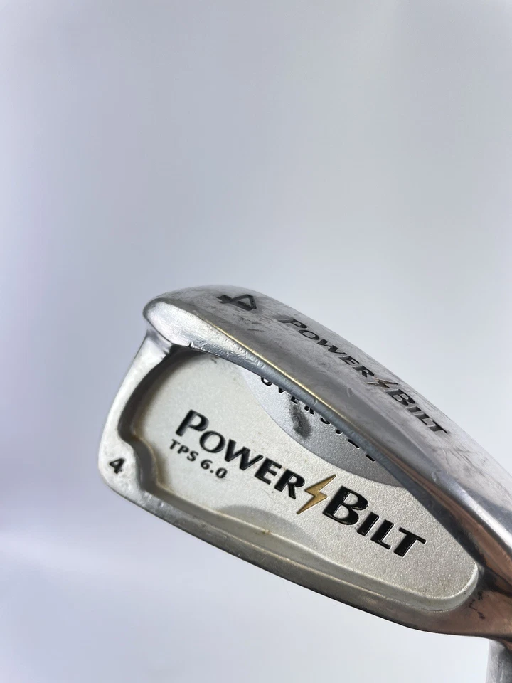 PowerBilt Golf 4 Iron Regular Flex Steel /Right Handed /New Grip /3449 - Image 3 of 4