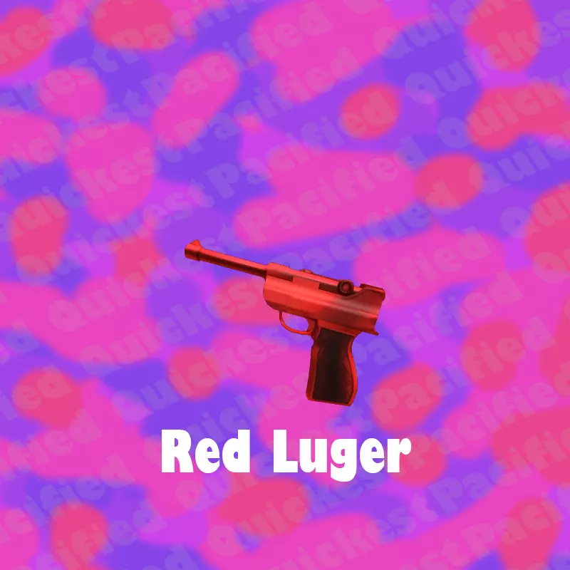 Roblox Murder Mystery 2 MM2 Red Luger Godly Knife and Guns