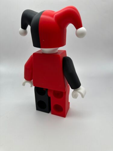 3D-gedruckte DC Harley Quinn große 8,5" - 9,5" Minifigur - Bild 5 von 8