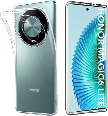 For HONOR X9b SHOCKPROOF TPU CLEAR CASE SOFT SILICONE BACK SLIM COVER X 9b GEL