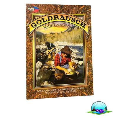 GOLDRAUSCH Kalifornien 1849-53 Brettspiel Noris 1983 - Vollständig - Bild 1 von 4