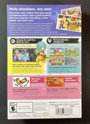 Super Mario Party Box Bundle W/ Red Blue Joy-Con NEW | eBay