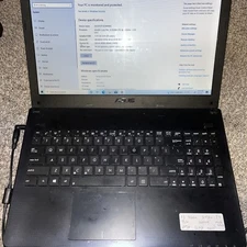 Asus X501A 15.6" Core i3-3120m 2.5Ghz 4GB RAM 500GB HDD No Battery/Charger