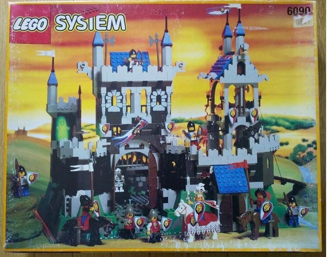 6090 Lego Royal Knights Castle 1990s　USED　Ship to Japan