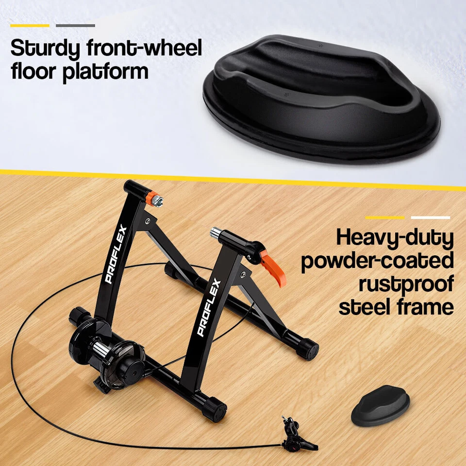 PROFLEX Indoor Bicycle Trainer - Bike Cycling Stationary Magnetic Stand Training - image 3 of 4