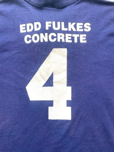 VTG Seattle Mariners Shirt Small Edd Fulkes Concrete 4 Majestic Baseball 80s Men - Picture 3 of 10