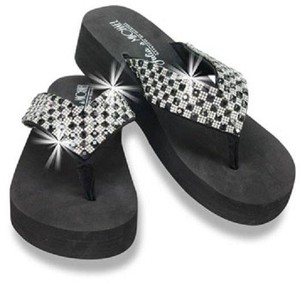 wedge flip flops ebay