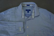 Egara Non-Iron Long Sleeve Spread Collar Casual Dress Shirt. Actual 17.5-36, EUC