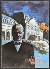 Wayne Manor Alfred Batman 1995 Master Series Skybox DC Card  19  NM