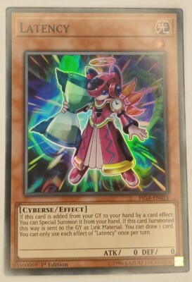 Yu-Gi-Oh! Card - Latency - FIGA-EN035 - 1st.Edit./Mint