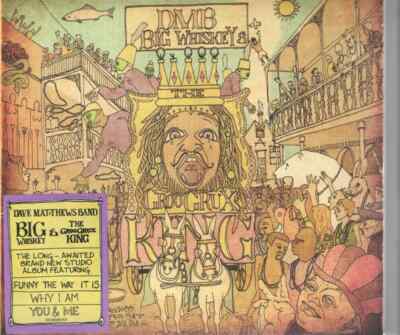 CD Dave Matthews Band Big Whiskey And The GrooGrux King DIGISLEEVE Bama Rags