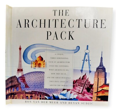 Architecture Pop Up Pack  Deyan Sudjic and Ron Van der Meer 1997 Hardcover Book
