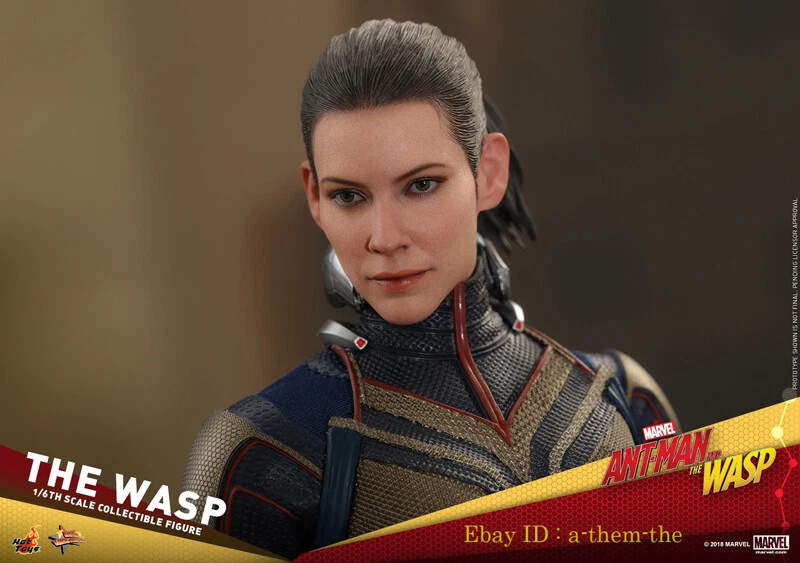 Figura de acción HotToys HT Wasp Ant-Man The Wasp MMS498 modelo coleccionable juguetes nuevos Foto 3 de 4
