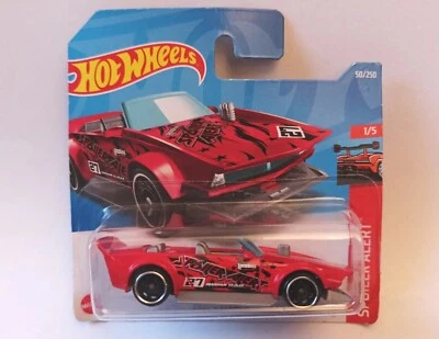 Hot Wheels 1:64 ©2017 #50 Track Manga rot "Spoiler-Alert" FJV95 HCW97 Neu OVP - Bild 1 von 4